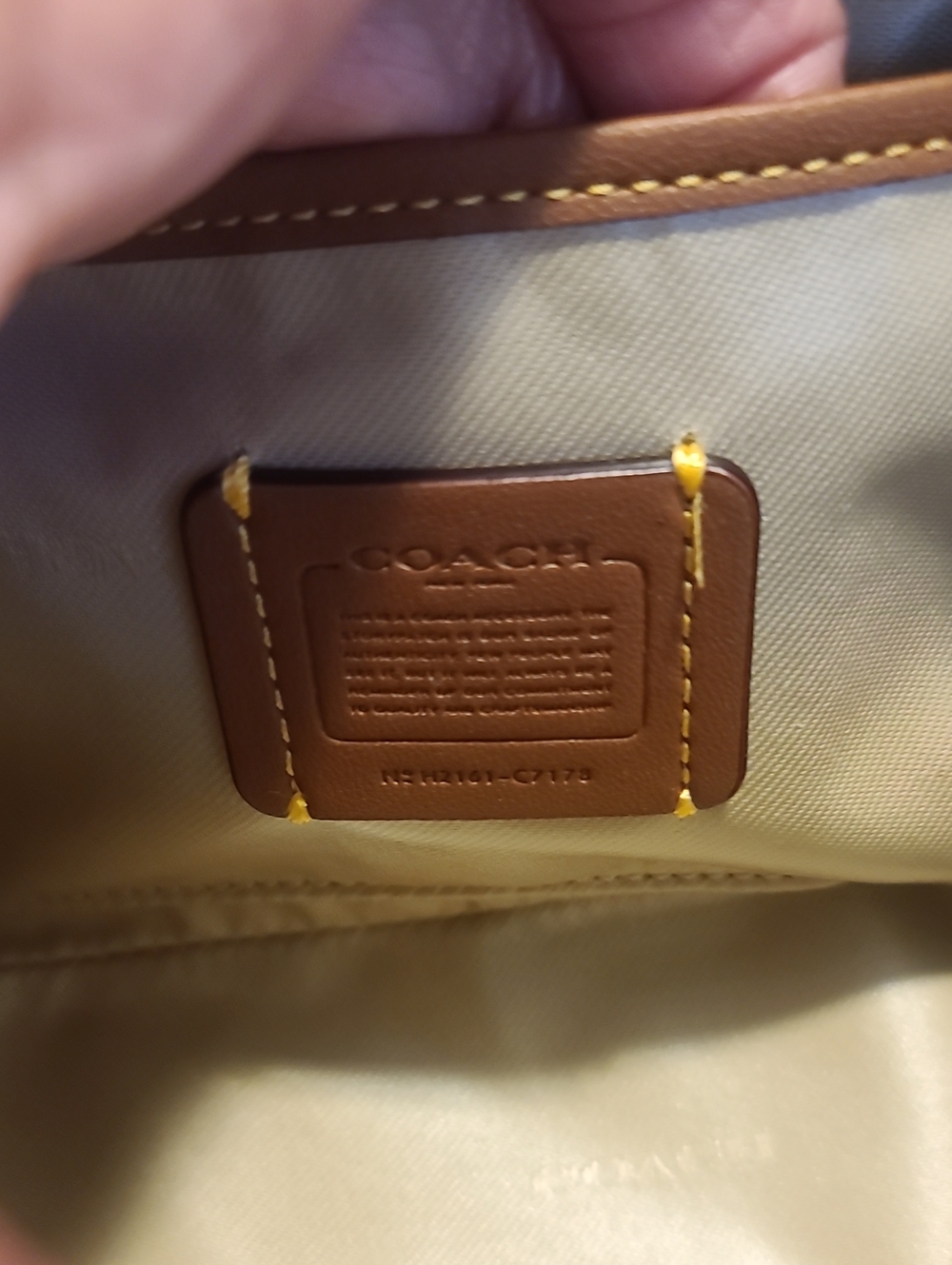Coach Travel Make-up Bag - Picture 3 of 5